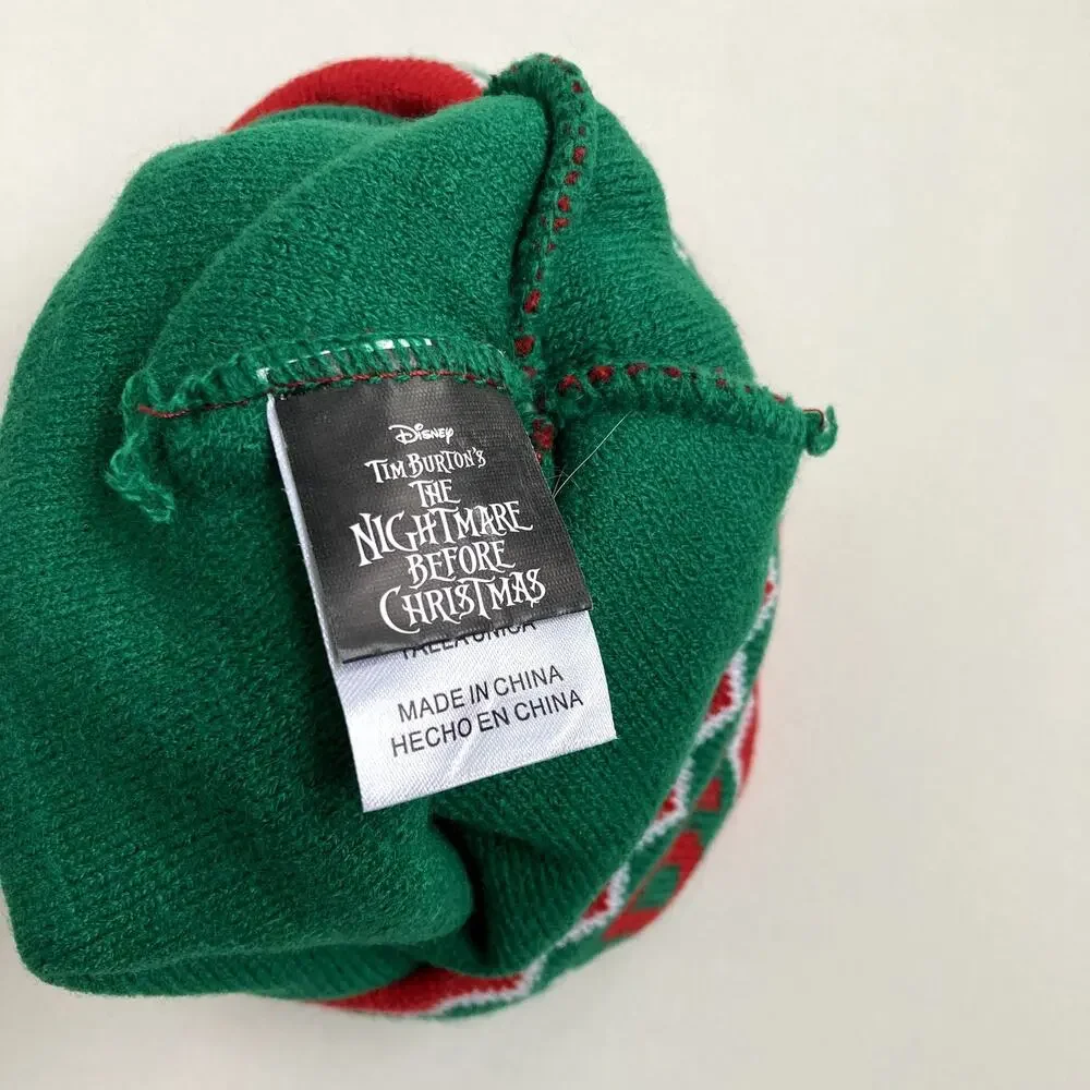 Disney The Nightmare Before Christmas Knit Beanie Hat - One Size